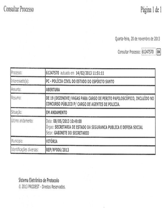 concurso processo sesp3